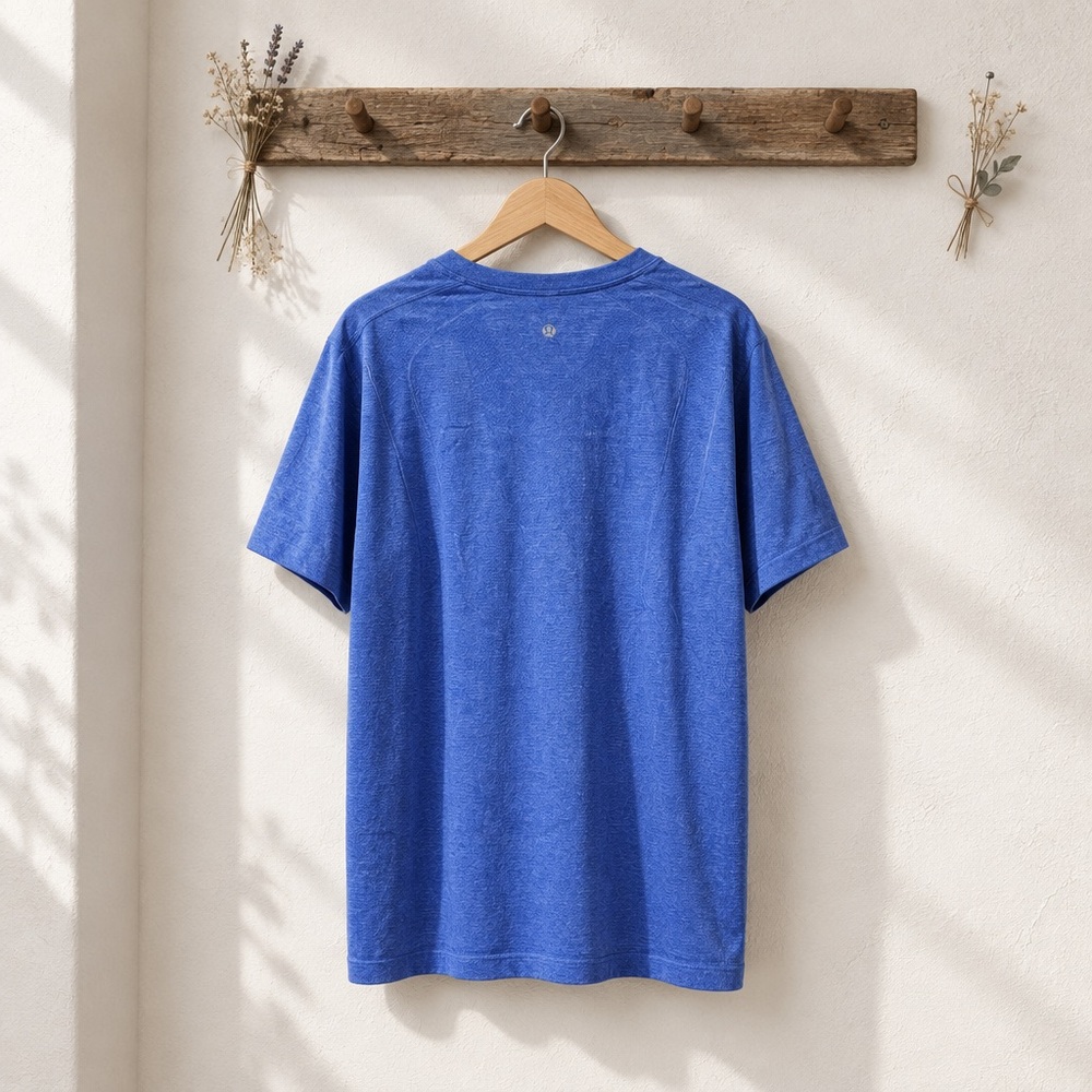 lululemon athletica Men's Short-Sleeve Tee - Blue